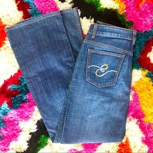 Escada Sport Kate Jeans Bootcut High Rise Jeans